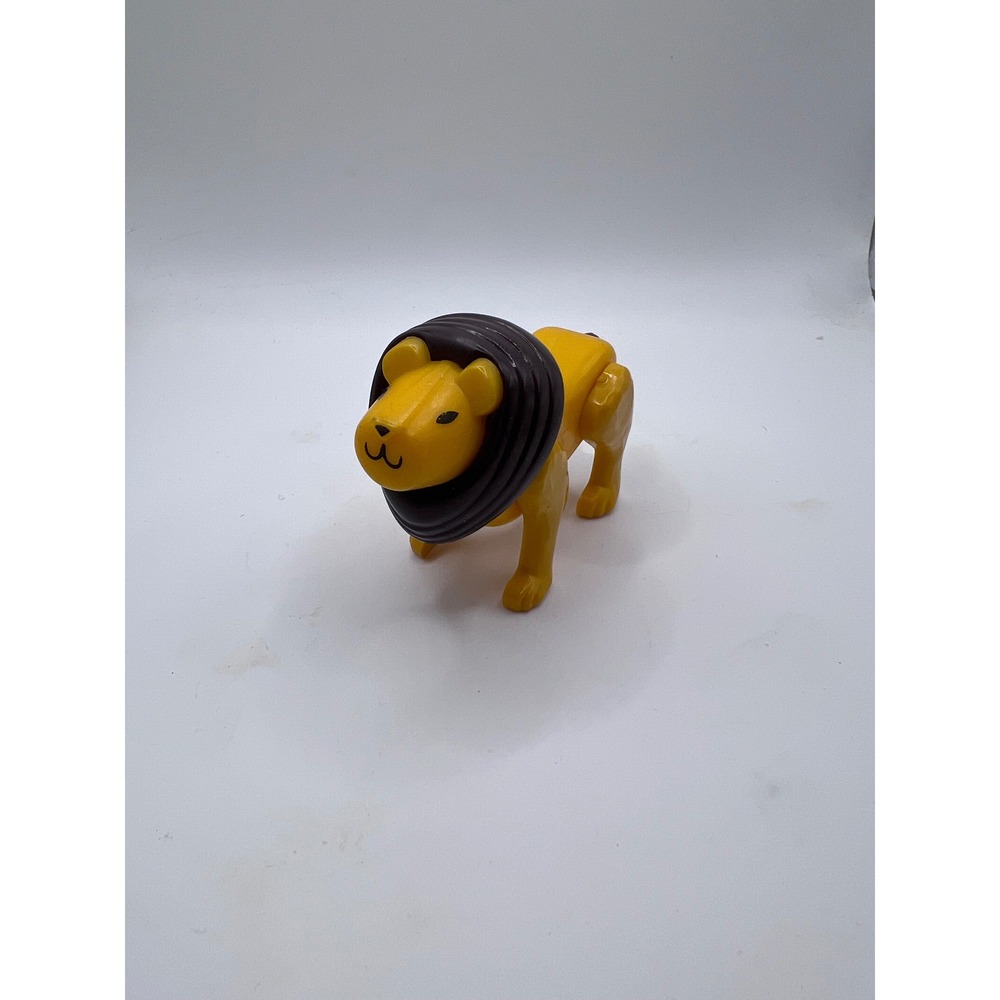 Vintage Fisher Price Little People Circus Animal Lion Movable Limbs Hong Kong